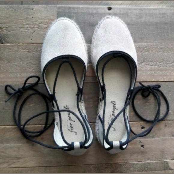 Free People Shoes - 🔸️SOLD🔸️  Free People Marina Suede Espadrille